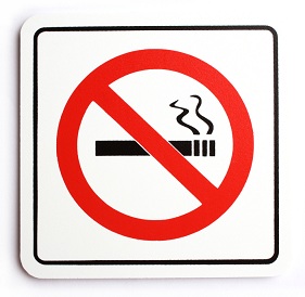 Ban Smoking Sign