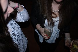 teens drinking